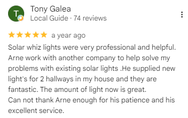 Tony Galea - Google Review